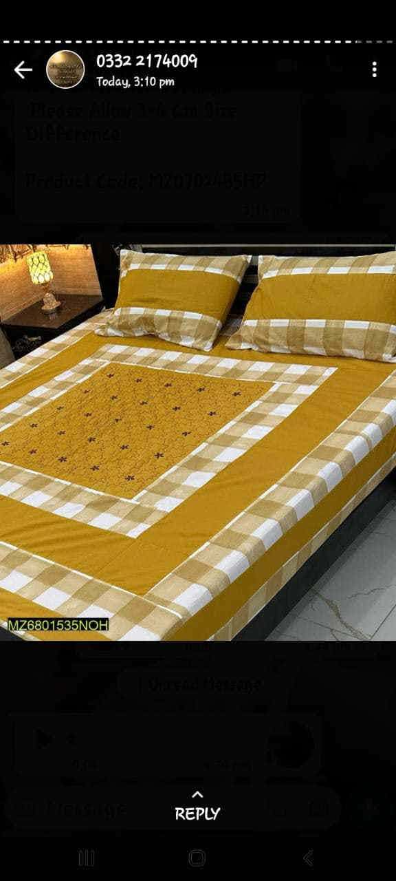 Double bed sheets 
