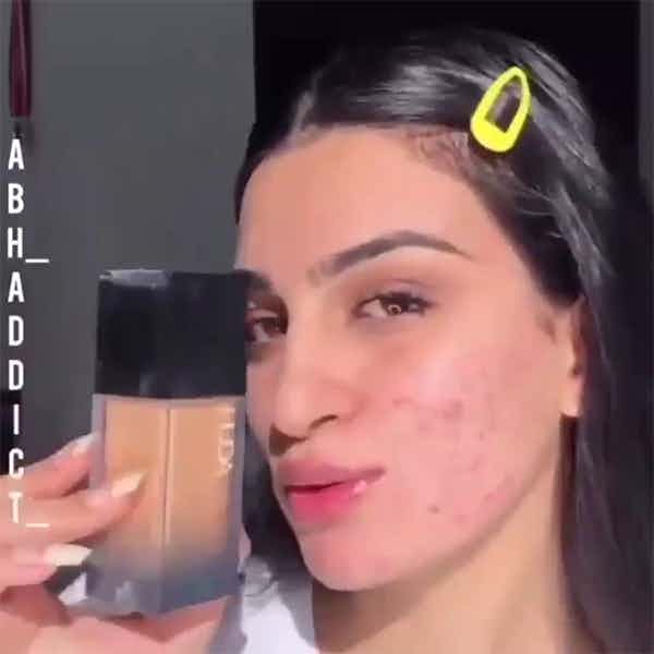 Full face of @rudecosmetics tutorial featuring