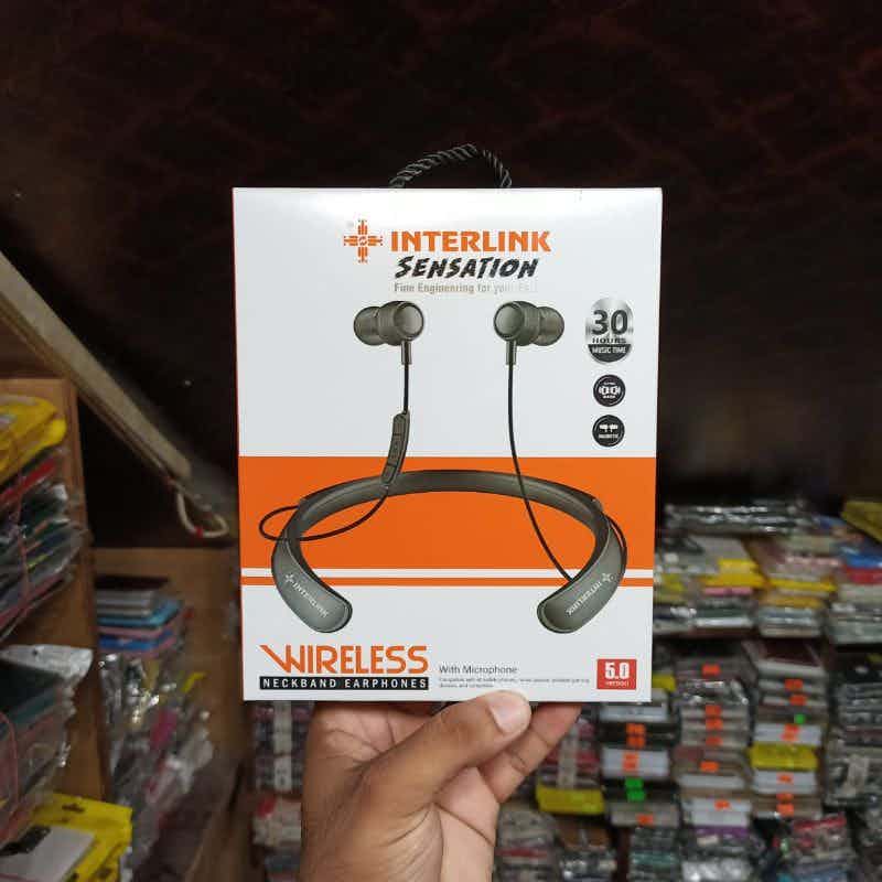 Interlink Sensation Model 03-06-006 Collar Buds Bluetooth 5.0 