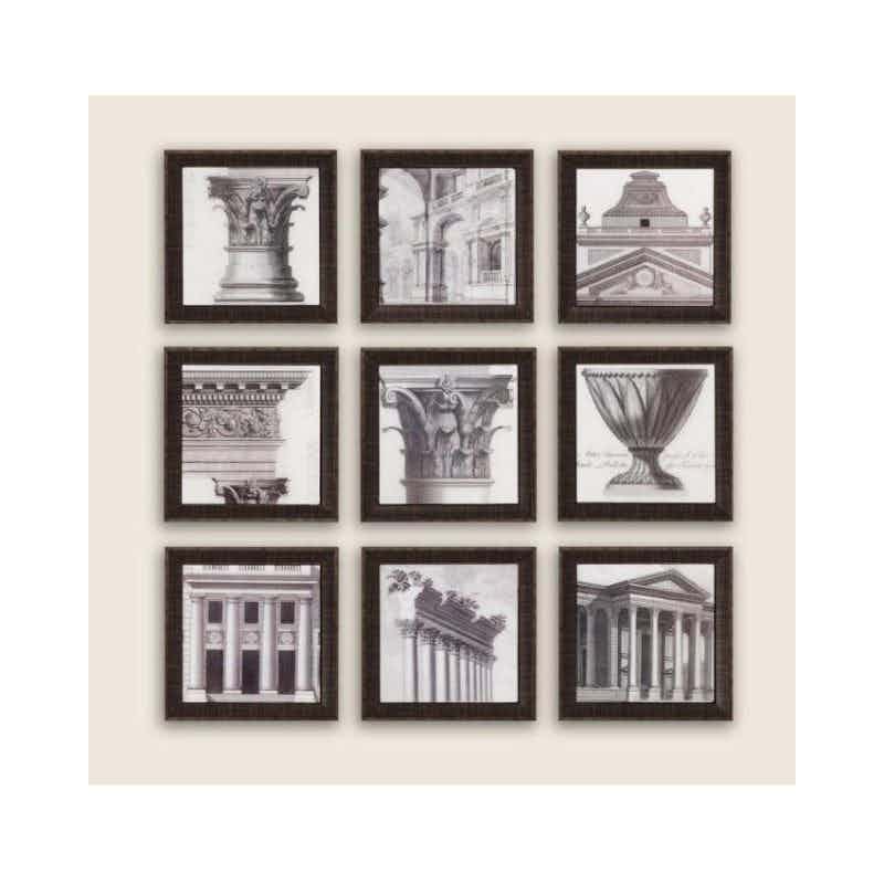 Pack of 9 – Antique Look – Picture Frames