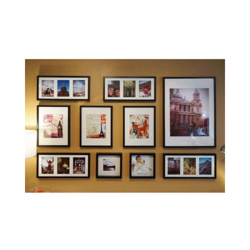 Pack of 10 – Antique Look – Assorted Picture Frames