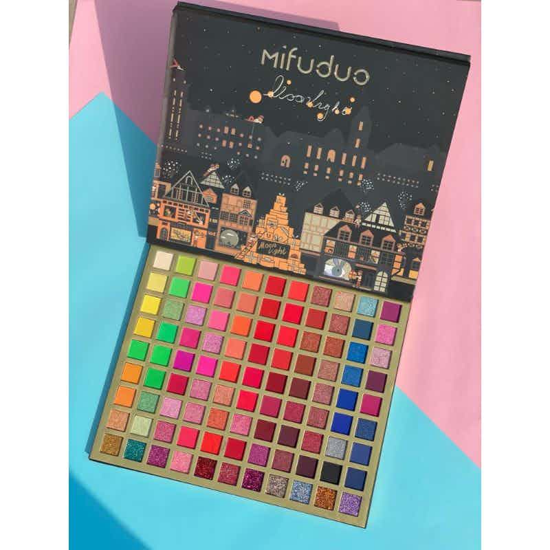 Mifuduo 99 Colour Eyeshade Pallete Matte +Glitter +Valvet Shade