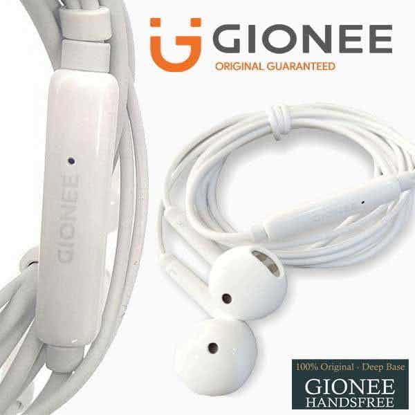 Gionee Handsfree - 100% Original Gionee Handsfree Imported, Gadgets-Cart, High Quality Deep Bass / Sound - Earphones - Headphones - Handfree
