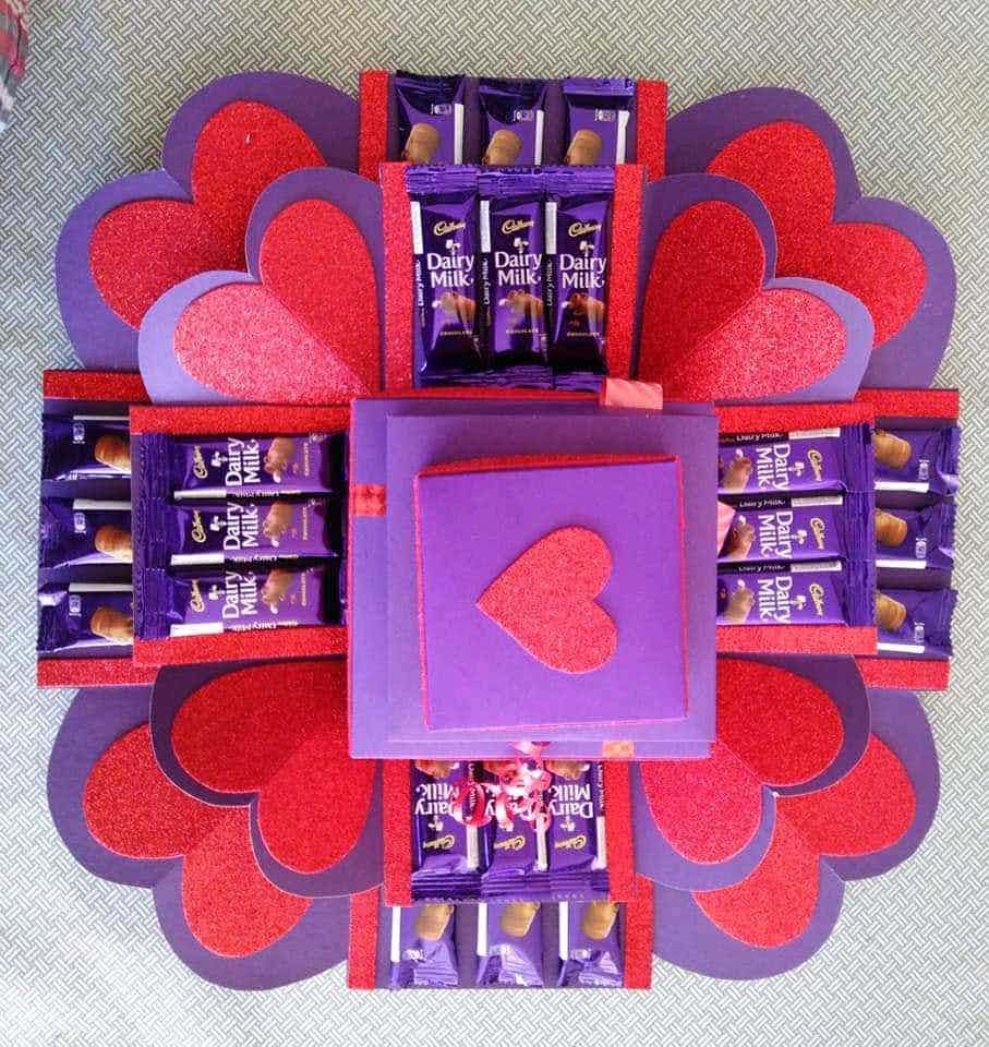 Customize Chocolate Box For Gift (Customizable Order)