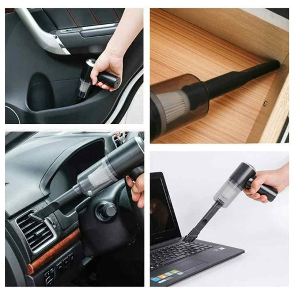 Handheld Vacuum Cleaner Usb Wireless Household Office Car Use Mini Portable Vacuum Sweeper Ashtray Nail Dust Cleaning Machine (rechargeable)