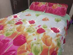 Bed Sheet Cotton Frill Bed Sheet 