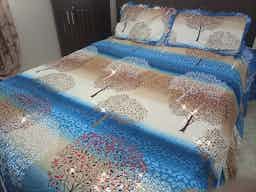 Bed Sheet Cotton Frill Bed Sheet 