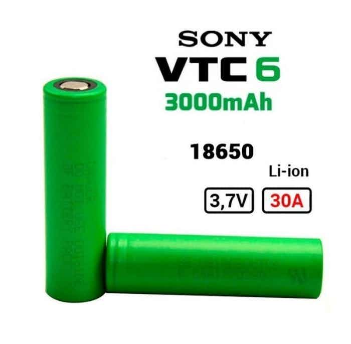 Sony VTC6 3.6V 3000mAh Rechargeable Li-ion Battery
